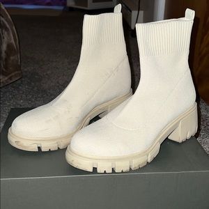 Lug Sole Sock Booties